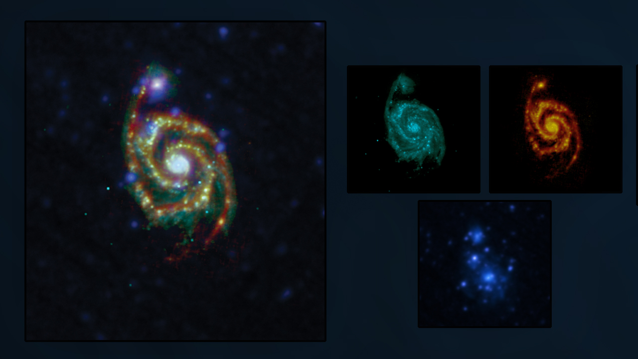 NGC 5194 M51 the Whirlpool Galaxy